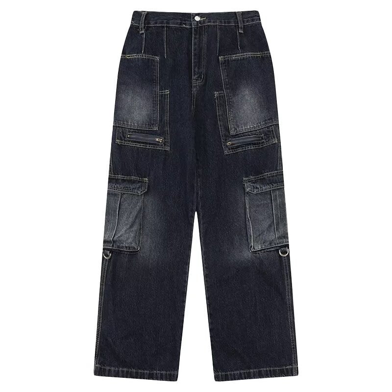 Multi-pocket Street Jeans